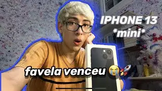ABRINDO MEU CELULAR NOVO - *IPHONE 13 MINI* 🥲💕