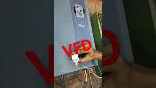 VFD Flowmeter setup  #electrical #hmi #electricmotor #doll #electric #vfd #religion