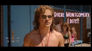 Dacre Montgomery edits