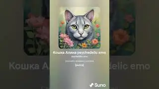 Кошка Алина Рин psychedelic emo