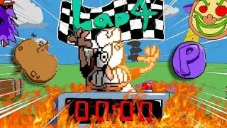 Pizza Tower - Fun farm P Rank Lap 4