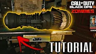 "LIBERTY FALLS" - HOW TO BUILD THE JET GUN GUIDE (Black Ops 6 Zombies Tutorial)