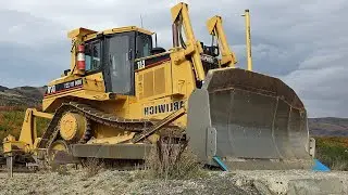 Big Engine Agricultural Machines Starting Up and Sound