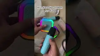 K12 Karaoke Machine for Kids | Fun Bluetooth Singing Mic! 