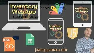 Create an INVENTORY Web App with Google Sheets & Apps Script 🚀
