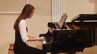 Sonatine C-Dur op. 36/1 von Muzio Clementi. Julia Berkowitsch.