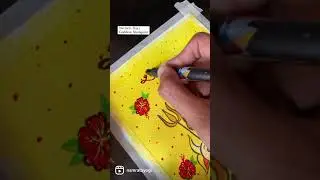 Navratri Day 1: Shailaputri Devi Painting