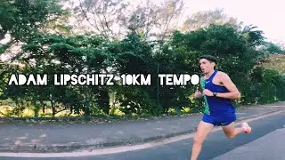 Adam Lipschitz 10km tempo in the wind