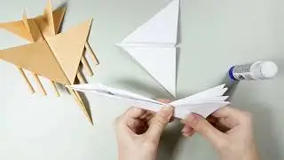 How to Make a Fighter Paper Plane
