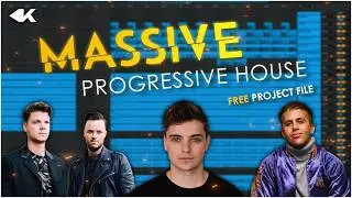 How to Make MASSIVE Progressive House like Martin Garrix,DubVision & Manse in Ableton (FREE PROJECT)