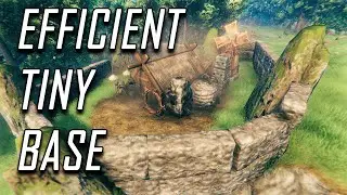 Valheim - Very Efficient Compact Solo Base (End Game Ready)