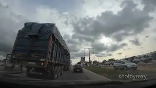 DASH CAM: DRIVE FROM TSE ADDO TO EAST LEGON, GHANA[4K-2024]