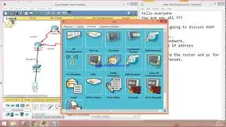 Cisco Packet Tracer Networking- Configure Open shortest path first (OSPF)  - Part 5