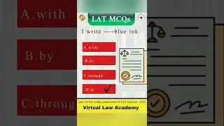LAT MCQs #lawadmissiontest #lat#youtubeshorts