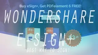 E-Sign+ & PDF Elements 6 Bundle! Fast & Safe way to SIGN Documents!