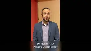 Physician Advice, Seasonal Illnesses - Dr. Munier Nour, Pediatric Endocrinology