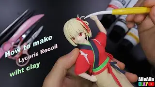 영어: Making Lycoris Recoil (NISHIKIGI CHISATO) clay