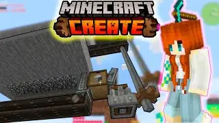 ВИВЕРНА ОСВАИВАЕТ CREATE МОД! Мозги трижды сварились! | Сборка "Create Superflag Survival 1.20.1"
