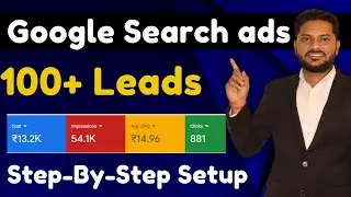 How to Setup Google search ads 2024 | Google Search ads 2024 | Responsive Search ads 2024