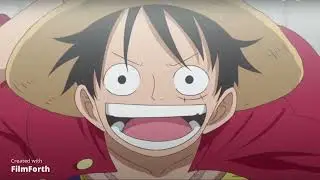Luffy gets his butt kicked