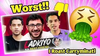I ROAST CARRYMINATI NEW VIDEO || Carryminati New Video Is Worst 🤮 @CarryMinati @ShivamMalik09