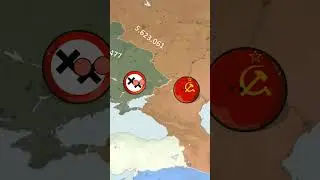 Отечественная война в 4 секундах #shorts #countryballs #германия #ссср #youtube #universaltom