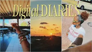 weekly vlog 📹 embracing the natural hair, so many celebrations, new nails & more!