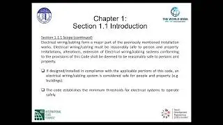 Electrical Systems and Services Part 1