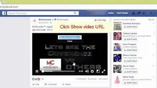 save a Facebook video to your computer without any software