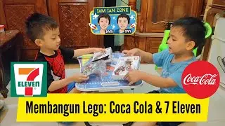 Building Block !! Membangun Toko Lego: Coca Cola dan 7 Eleven ...!! @Coca-Cola