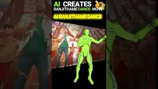 NEW 🔥 AI CREATES RANJITHAME 🕺 MOVE 😎 FROM MOVIE 🎬 IN SECONDS with just 2 CLICKS