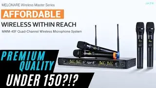 Melonare Wireless Microphone System Unboxing and Sound Testing 2024