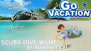 Going Virtual SCUBA DIVING!✈️🌴 Coral Reefs & Whale Sighting?! GO VACATION NINTENDO SWITCH