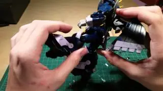 Custom Painted 1/100 Berga Gyros Review