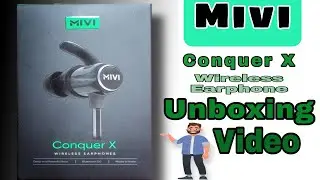 Mivi Conquer X Bluetooth Earphone || Wireless Earphone || #TechnicalSardarji #mivi #unboxing #india