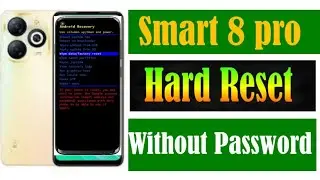 infinix smart8 pro hard reset without password||How to reset infinix smart 8 pro