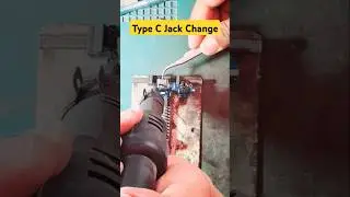 ✅ type c charging jack change 💯 #shorts #mobile 📱 #soldering #repair #alammobiletech 😱