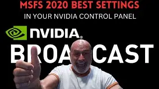 NVIDIA GRAPHICS DONT GET TO COMPLECATED FOLLOW THESE SIMPLE INSTRUCTIONS TO SMOOTH PLAY MSFS 2020