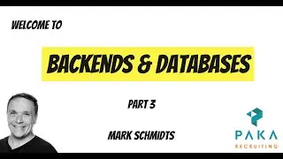 Backend and Databases workshop | 10.05.2024