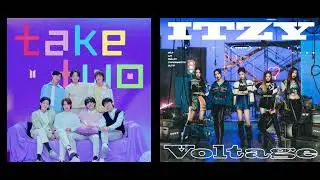 BTS - Take Two x ITZY Voltage (AWAIOUT mashup)