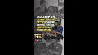 ESSA É UMA DAS PERGUNTAS MAIS FEITAS EM UMA ENTREVISTA DE EMPREGO DE AUTOMAÇÃO #shorts