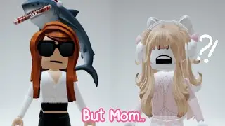 When mom rescue you from the hungry at night But..🫣😳|Roblox