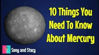 10 Things You Need To Know About Mercury | Mercury Facts For Kids