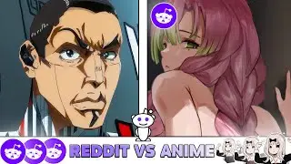 Anime vs Reddit (The Rock Reaction Meme) #6