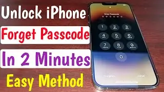 Unlock iPhone Forgot passcode In 2 Minutes | Unlock iPhone Without iTunes