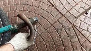 Фэтбайк для бездорожья из хлама.