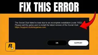 How To Fix Rockstar Games Launcher Error Code 1002 - QUICK GUIDE (2026)