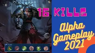 Alpha Mobile Legends Bang Bang Gameplay + Onimusha Commander Skin on Poco X3 Pro (2021)