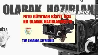 FOTO  RÜYA'dan  Aydoğan  Belge  için  özel  slayt.