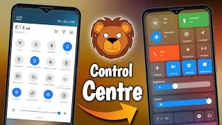 How to Change Notification Bar in Any Android Devices | Notification Bar Change | Mac Control Centre